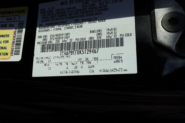 2019 FORD MUSTANG GT Fastback - 22945155 - 29