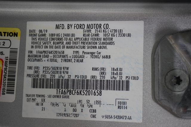2019 Ford Mustang GT Fastback - 23007192 - 29