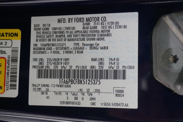2019 Ford Mustang GT Fastback - 23026666 - 30