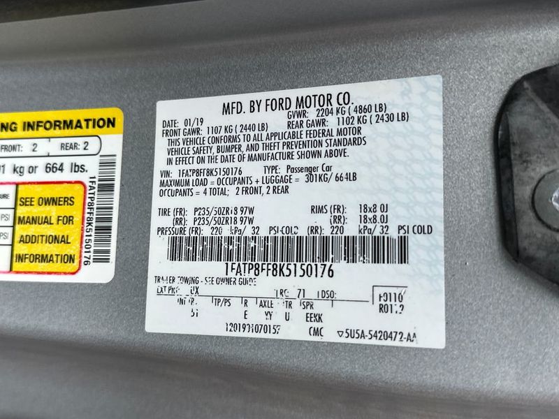 2019 Ford Mustang GT Premium Convertible - 22979174 - 23