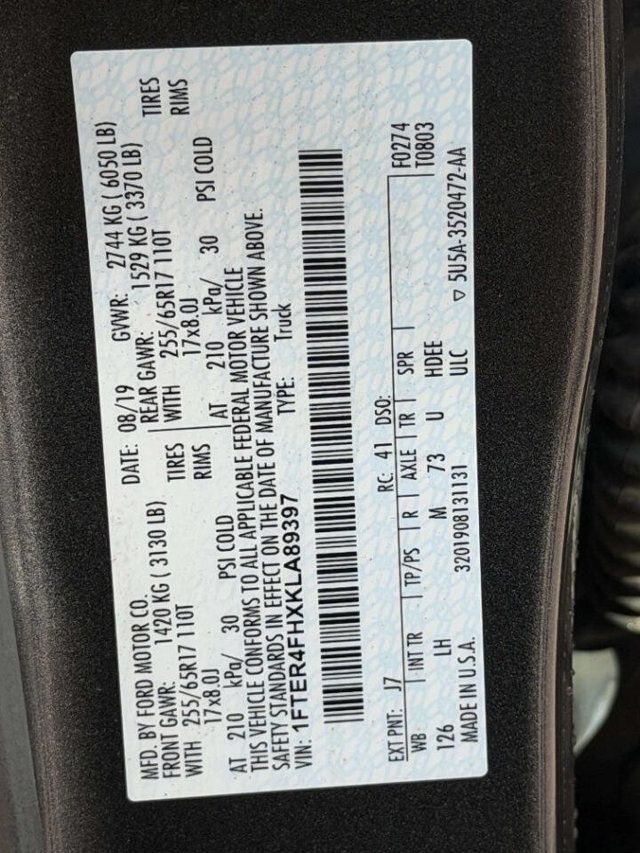 2019 Ford Ranger XLT 4WD SuperCrew 5' Box - 23003221 - 13