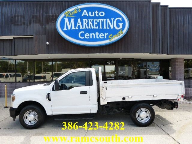 2019 Ford Super Duty F-250 SRW 6.2L V8 GAS*XL*2WD*REG CAB*ALUMINUM FLATBED W/ COLLAPSIBLE SIDES - 23011930 | Video 1