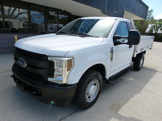 2019 Ford Super Duty F-250 SRW 6.2L V8 GAS*XL*2WD*REG CAB*ALUMINUM FLATBED W/ COLLAPSIBLE SIDES - 23011930 - 1