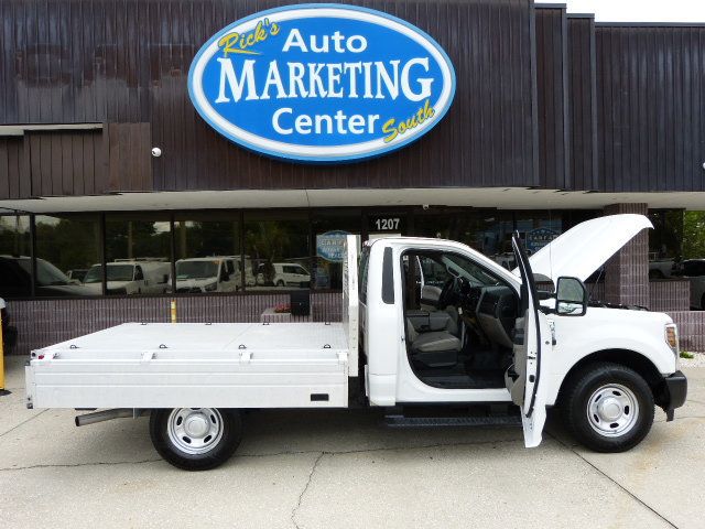 2019 Ford Super Duty F-250 SRW 6.2L V8 GAS*XL*2WD*REG CAB*ALUMINUM FLATBED W/ COLLAPSIBLE SIDES - 23038795 - 14