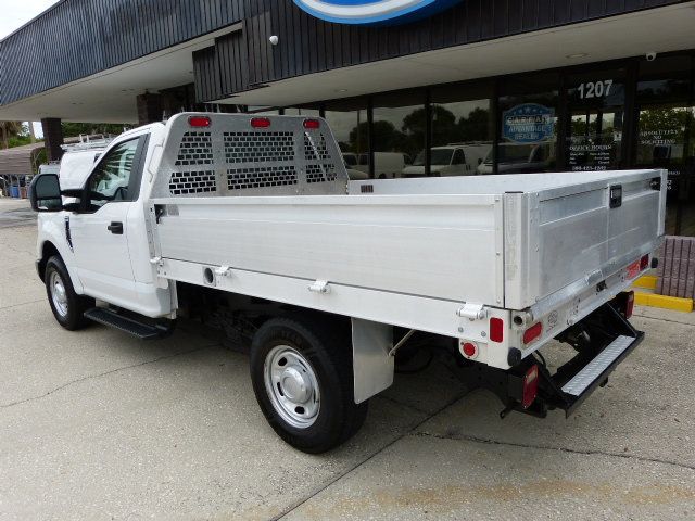 2019 Ford Super Duty F-250 SRW 6.2L V8 GAS*XL*2WD*REG CAB*ALUMINUM FLATBED W/ COLLAPSIBLE SIDES - 23038795 - 2