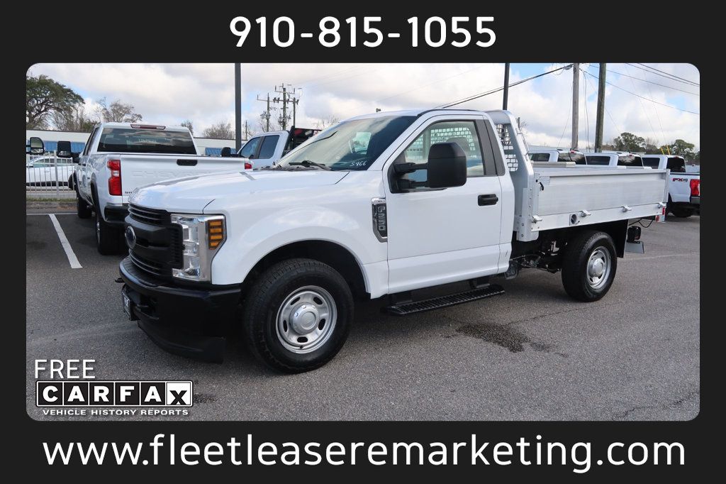 2019 Ford Super Duty F-250 SRW F250 2WD Reg Cab 9' Alum Flatbed - 22994710 | Video 1