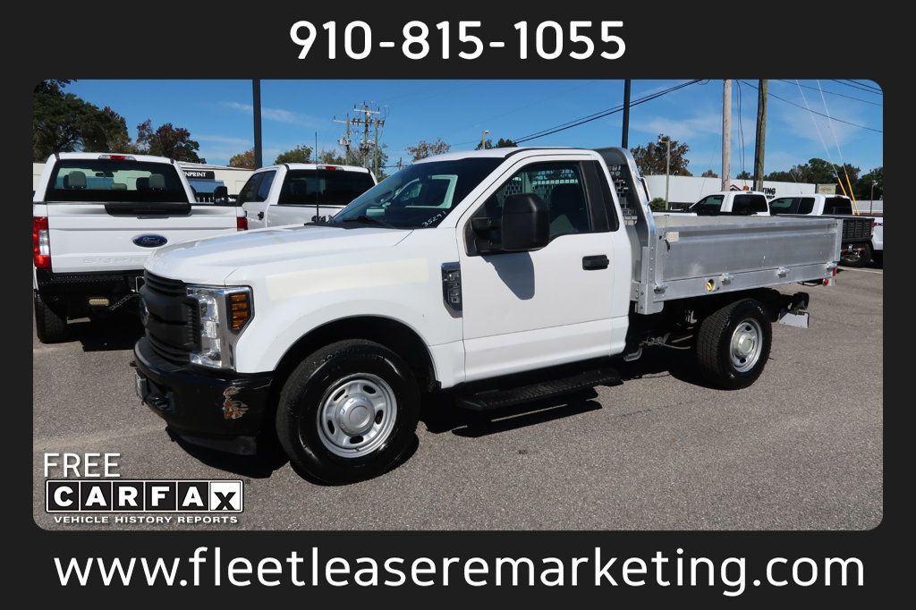 2019 Ford Super Duty F-250 SRW F250SD 2WD Reg Cab 9' Alum Flatbed - 22936779 - 0