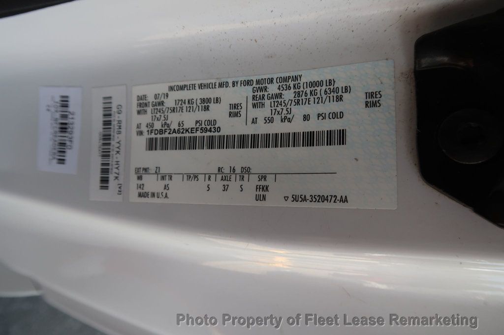 2019 Ford Super Duty F-250 SRW F250SD 2WD Reg Cab Utility  - 23032627 - 13