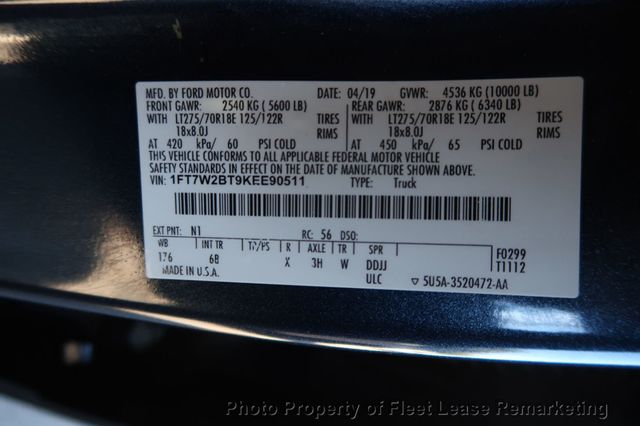 2019 Ford Super Duty F-250 SRW F250SD 4WD Crew Cab Enclosed KUV - 22960340 - 13