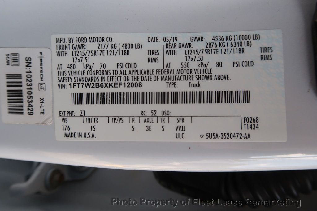 2019 Ford Super Duty F-250 SRW F250SD 4WD Crew Cab FX4 - 23075587 - 13