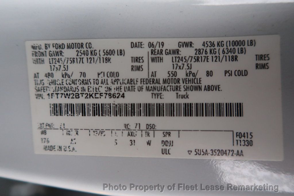 2019 Ford Super Duty F-250 SRW F250SD 4WD Crew Cab LWB - 22917270 - 13