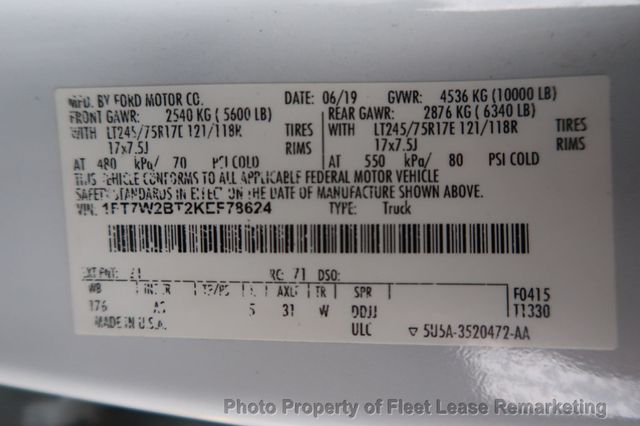 2019 Ford Super Duty F-250 SRW F250SD 4WD Crew Cab LWB - 22917270 - 13