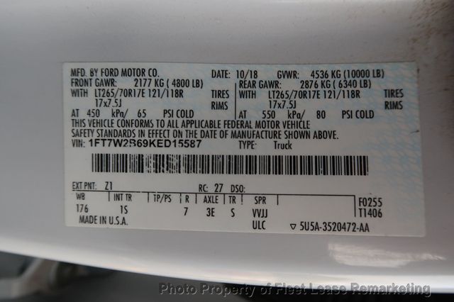 2019 Ford Super Duty F-250 SRW F250SD 4WD Crew Cab LWB - 22950051 - 13
