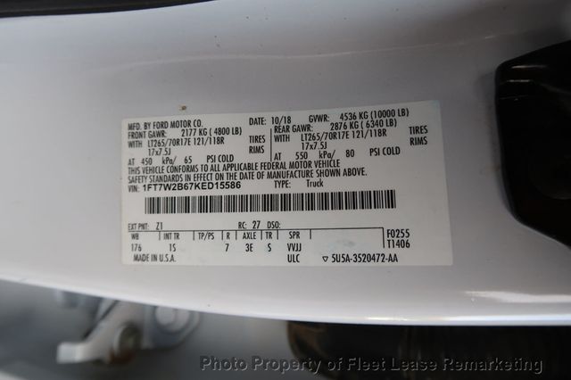 2019 Ford Super Duty F-250 SRW F250SD 4WD Crew Cab LWB - 22981292 - 13