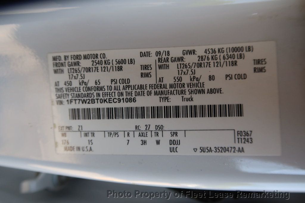 2019 Ford Super Duty F-250 SRW F250SD 4WD Crew Cab LWB DIESEL - 23016232 - 13