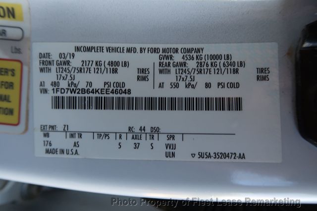 2019 Ford Super Duty F-250 SRW F250SD 4WD Crew Cab Utility  - 22936781 - 13