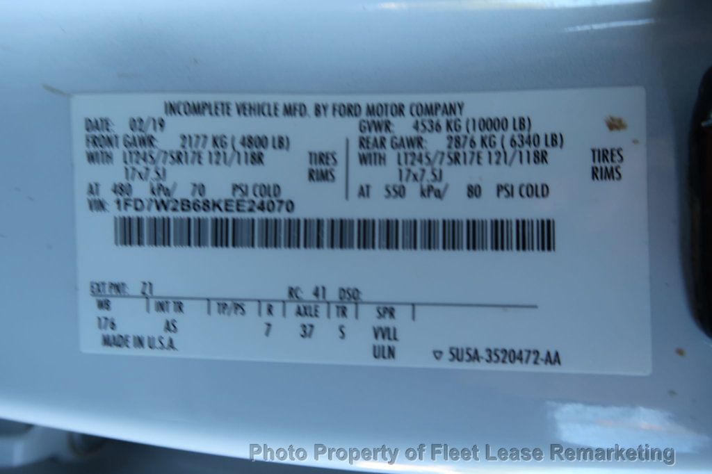 2019 Ford Super Duty F-250 SRW F250SD 4WD Crew Cab Utility  - 22942613 - 13