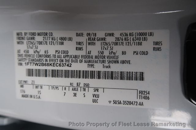 2019 Ford Super Duty F-250 SRW F250SD 4WD Crew Cab Utility  - 22981273 - 13