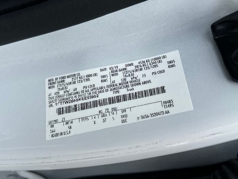 2019 Ford Super Duty F-250 SRW Lariat - 22893995 - 21