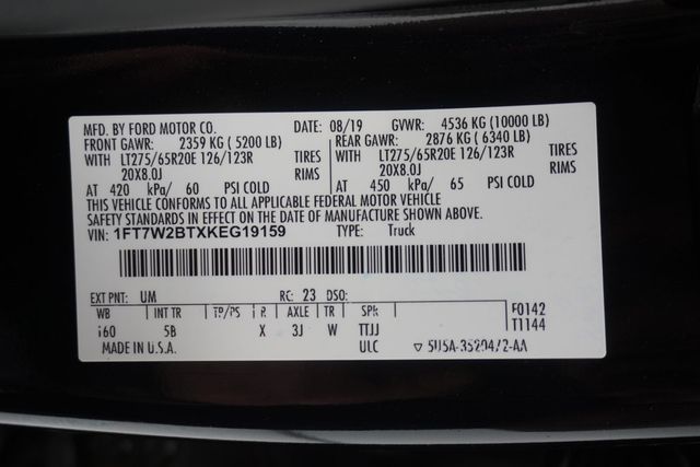 2019 Ford Super Duty F-250 SRW LARIAT 4WD Crew Cab 6.75' Box - 23040339 - 37