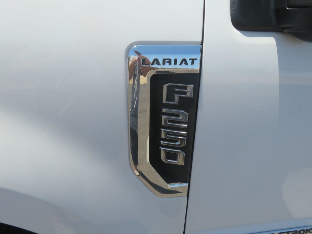 2019 Ford Super Duty F-250 SRW LARIAT 4X4 EXTRA CLEAN 1 OWNER  POWERSTROKE DIESEL LEATHER  - 23030434 - 12