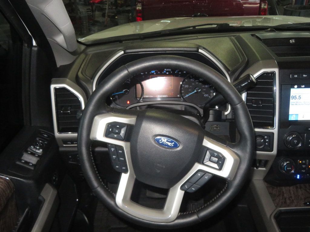 2019 Ford Super Duty F-250 SRW LARIAT 4X4 EXTRA CLEAN 1 OWNER  POWERSTROKE DIESEL LEATHER  - 23030434 - 37