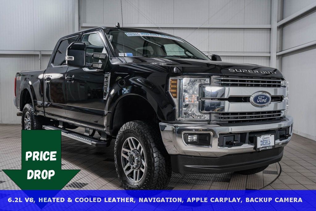 2019 Ford Super Duty F-250 SRW Lariat Leveled - 22557609 - 0