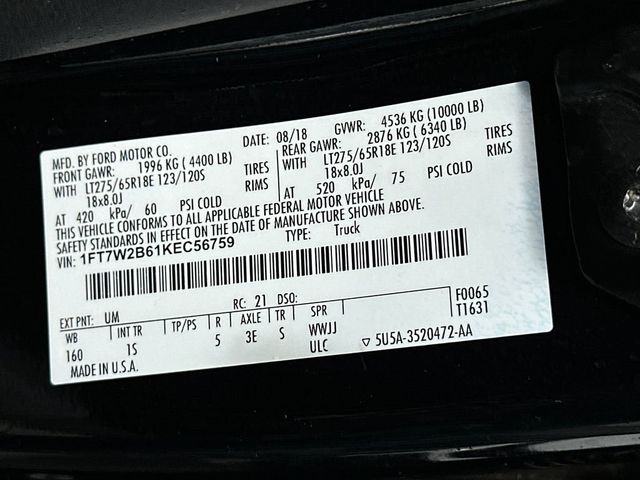 2019 Ford Super Duty F-250 SRW XL - 23027815 - 21