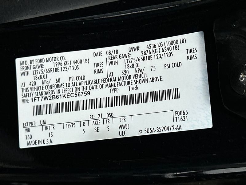 2019 Ford Super Duty F-250 SRW XL - 23027815 - 21