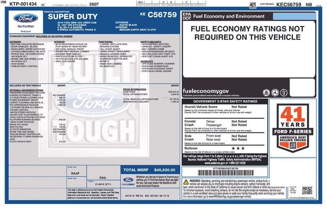 2019 Ford Super Duty F-250 SRW XL - 23027815 - 5