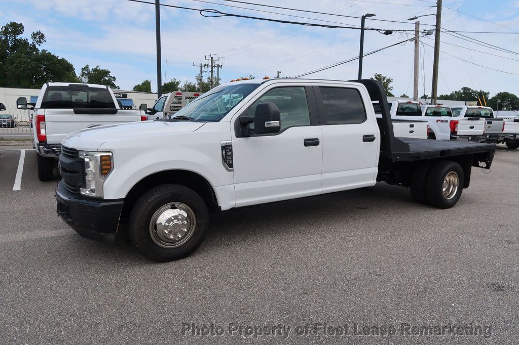 2019 Ford Super Duty F-350 DRW Cab-Chassis F350SD 2WD Crew Cab 11' Flatbed DRW GAS - 22554550 - 46