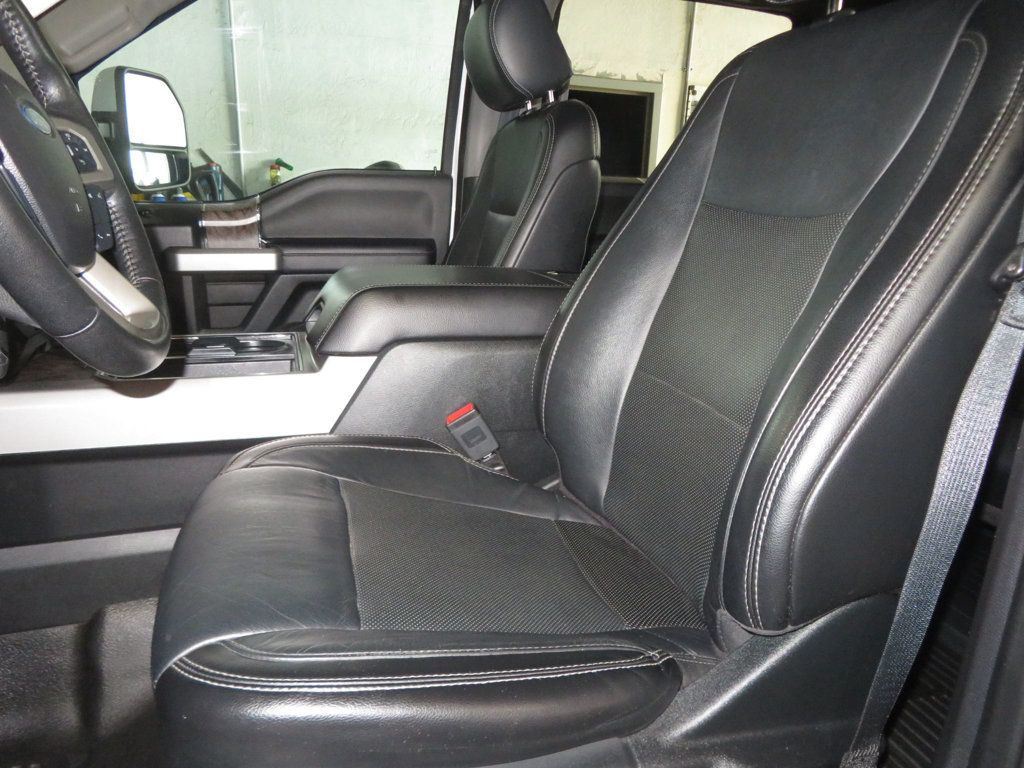 2019 Ford Super Duty F-350 SRW PLATINUM EDITION F350 EXTRA CLEAN POWERSTROKE DIESEL 4X4 CREWCAB - 22983981 - 21
