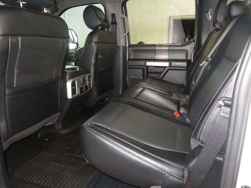 2019 Ford Super Duty F-350 SRW PLATINUM EDITION F350 EXTRA CLEAN POWERSTROKE DIESEL 4X4 CREWCAB - 22983981 - 24