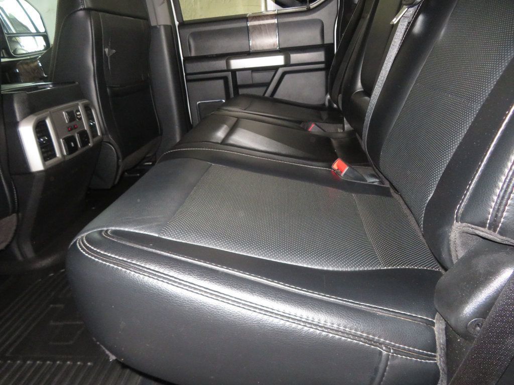 2019 Ford Super Duty F-350 SRW PLATINUM EDITION F350 EXTRA CLEAN POWERSTROKE DIESEL 4X4 CREWCAB - 22983981 - 25