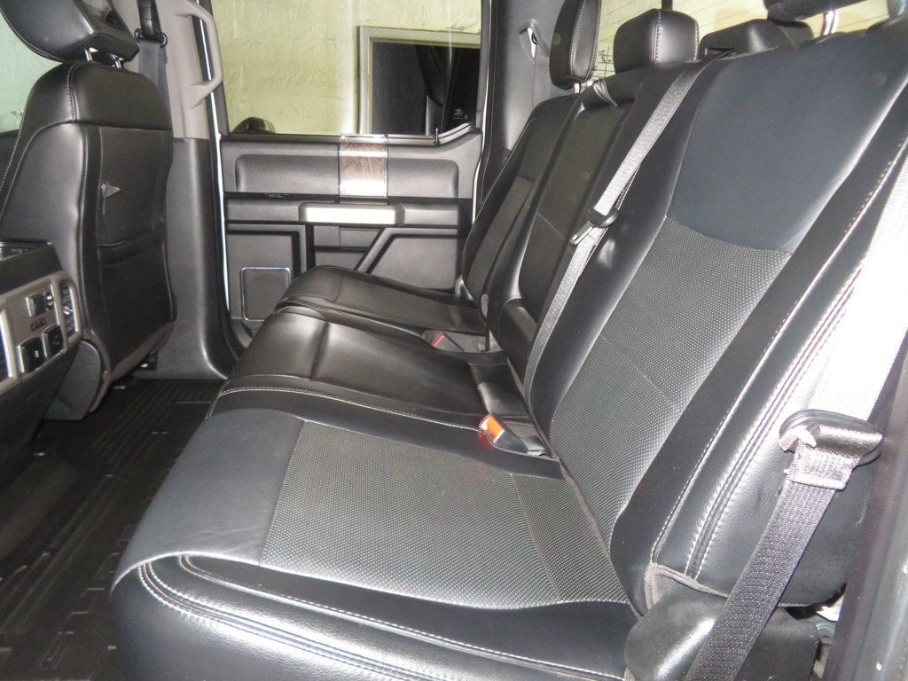 2019 Ford Super Duty F-350 SRW PLATINUM EDITION F350 EXTRA CLEAN POWERSTROKE DIESEL 4X4 CREWCAB - 22983981 - 26