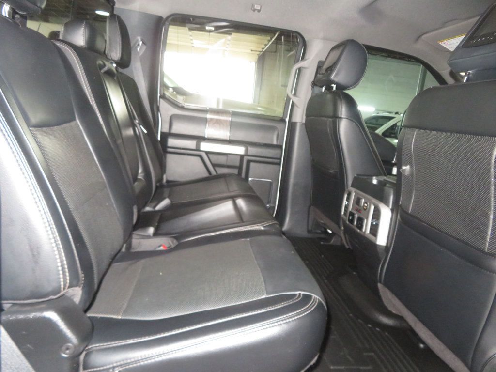 2019 Ford Super Duty F-350 SRW PLATINUM EDITION F350 EXTRA CLEAN POWERSTROKE DIESEL 4X4 CREWCAB - 22983981 - 28