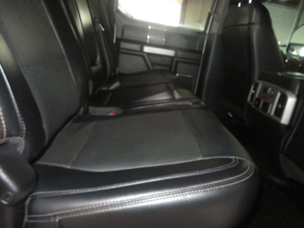 2019 Ford Super Duty F-350 SRW PLATINUM EDITION F350 EXTRA CLEAN POWERSTROKE DIESEL 4X4 CREWCAB - 22983981 - 30