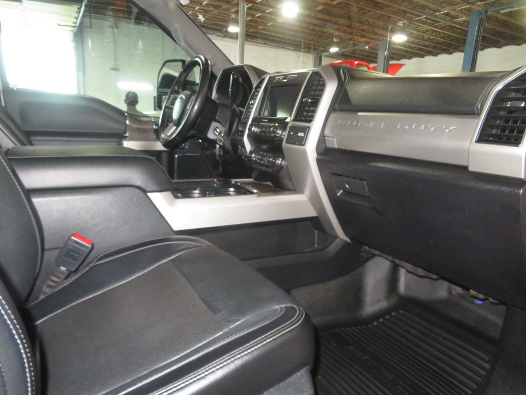 2019 Ford Super Duty F-350 SRW PLATINUM EDITION F350 EXTRA CLEAN POWERSTROKE DIESEL 4X4 CREWCAB - 22983981 - 37