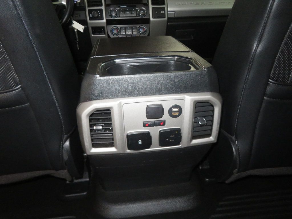 2019 Ford Super Duty F-350 SRW PLATINUM EDITION F350 EXTRA CLEAN POWERSTROKE DIESEL 4X4 CREWCAB - 22983981 - 38