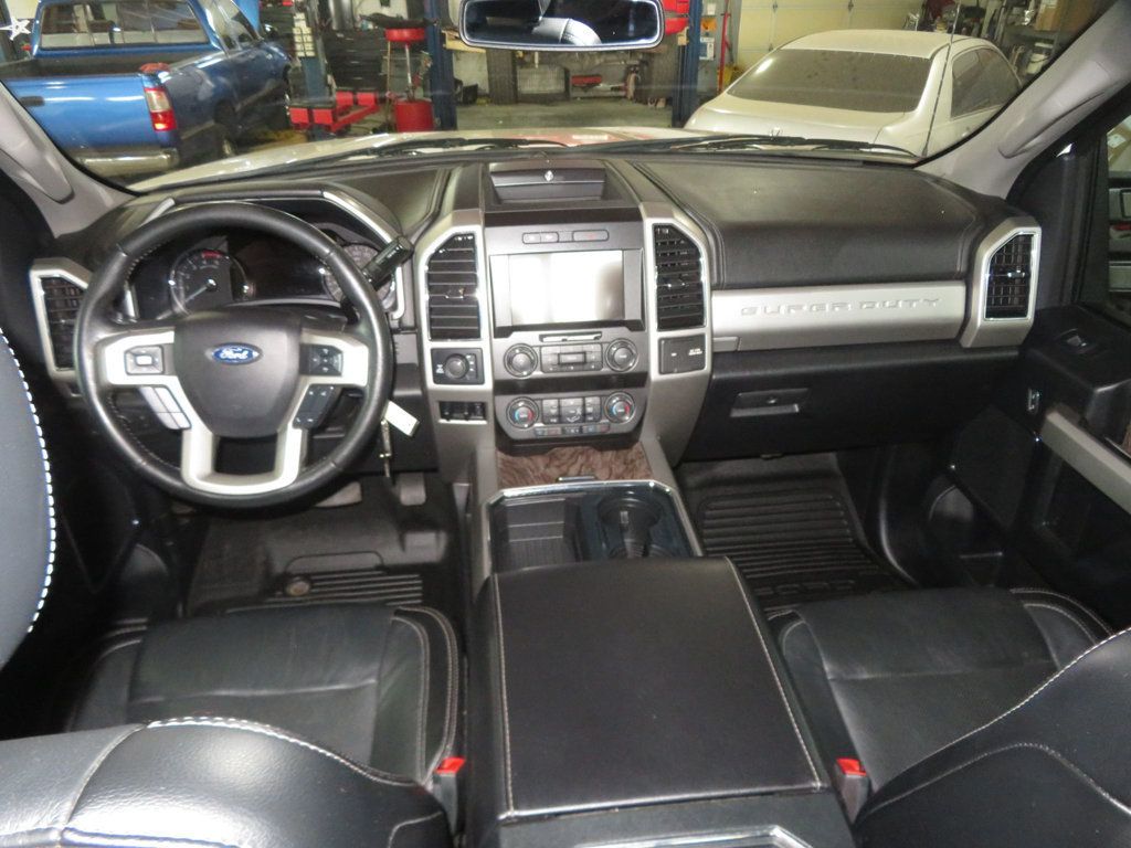 2019 Ford Super Duty F-350 SRW PLATINUM EDITION F350 EXTRA CLEAN POWERSTROKE DIESEL 4X4 CREWCAB - 22983981 - 43