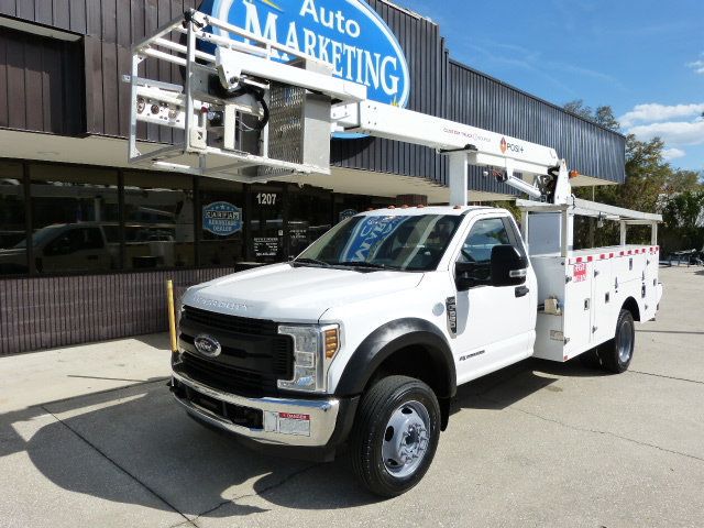 2019 Ford Super Duty F-550 DRW 6.7L V8 TURBO DIESEL*XL*2WD*REG CAB*34FT. "POSI +" CABLE/BUCKET - 22989225 - 1