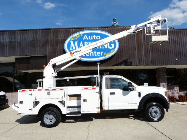 2019 Ford Super Duty F-550 DRW 6.7L V8 TURBO DIESEL*XL*2WD*REG CAB*34FT. "POSI +" CABLE/BUCKET - 22989225 - 25