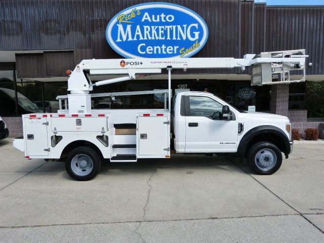 2019 Ford Super Duty F-550 DRW 6.7L V8 TURBO DIESEL*XL*2WD*REG CAB*34FT. "POSI +" CABLE/BUCKET - 22989225 - 3