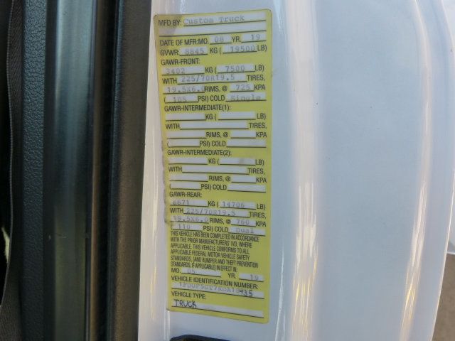 2019 Ford Super Duty F-550 DRW 6.7L V8 TURBO DIESEL*XL*2WD*REG CAB*34FT. "POSI +" CABLE/BUCKET - 22989225 - 50