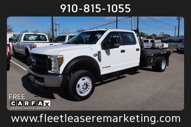 2019 Ford Super Duty F-550 DRW F550 Crew Cab Flatbed DRW - 22972640 - 0