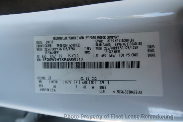 2019 Ford Super Duty F-550 DRW F550 Crew Cab Flatbed DRW - 22972640 - 13