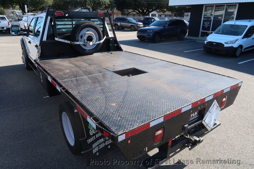 2019 Ford Super Duty F-550 DRW F550 Crew Cab Flatbed DRW - 22972640 - 16
