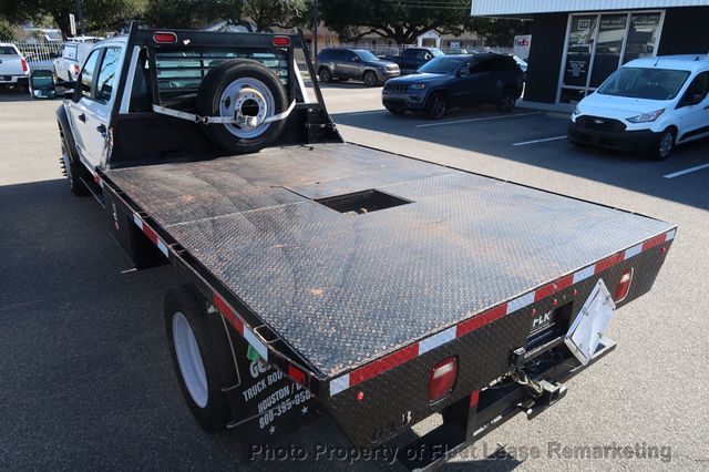 2019 Ford Super Duty F-550 DRW F550 Crew Cab Flatbed DRW - 22972640 - 16