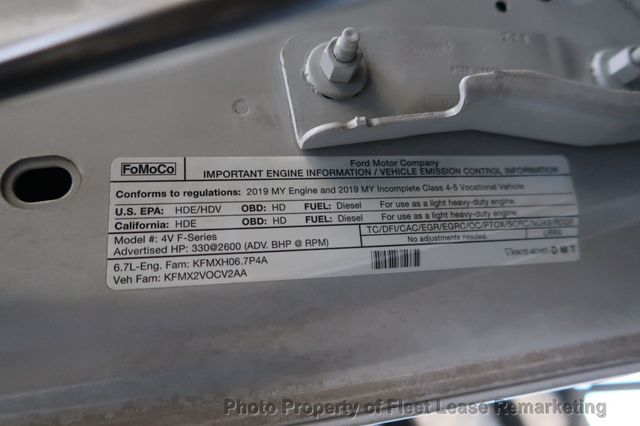2019 Ford Super Duty F-550 DRW F550 Crew Cab Flatbed DRW - 22972640 - 41