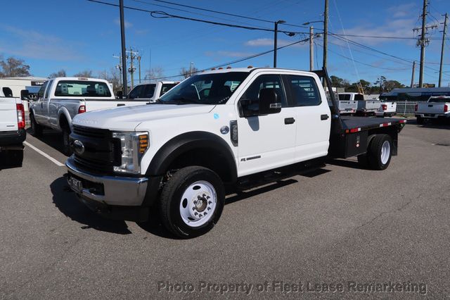 2019 Ford Super Duty F-550 DRW F550 Crew Cab Flatbed DRW - 22972640 - 46